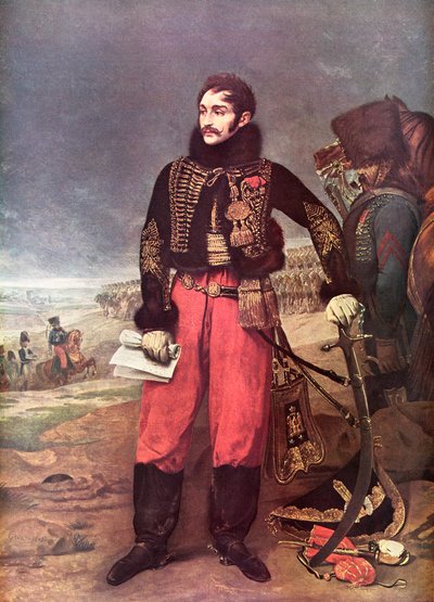 Antoine-Charles-Louis de Lasallen muotokuva tekijältä Baron Antoine Jean (after) Gros