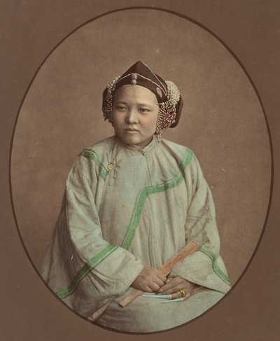 Lanxchow-tyttö, 1870-luku. tekijältä Baron Raimund von Stillfried