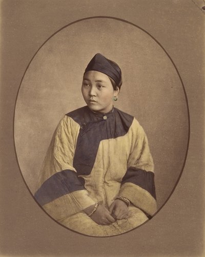 Lanxchow-tyttö, 1870-luku. tekijältä Baron Raimund von Stillfried