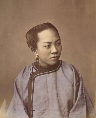 Tyttö Shanghaista 1870-luvulta. tekijältä Baron Raimund von Stillfried