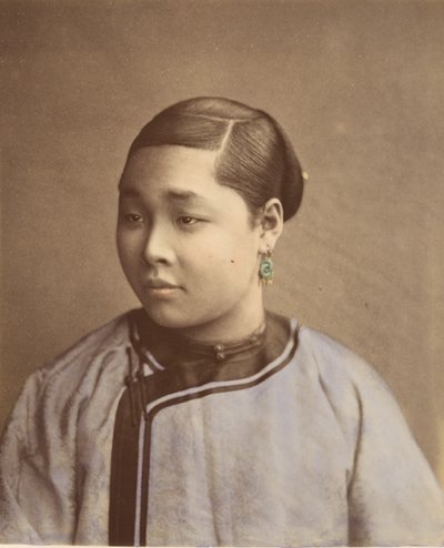 Tyttö Shanghaista 1870-luvulta. tekijältä Baron Raimund von Stillfried