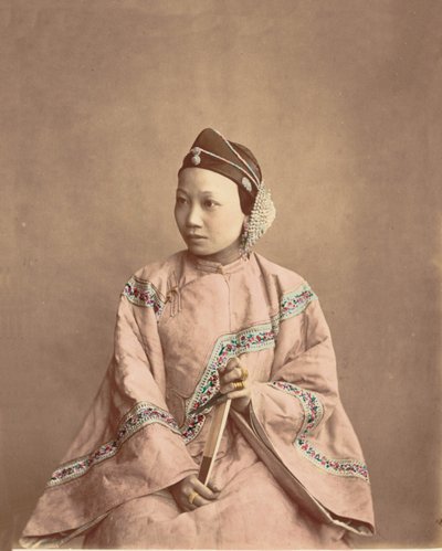 Lanxchow-tyttö, 1870-luku. tekijältä Baron Raimund von Stillfried
