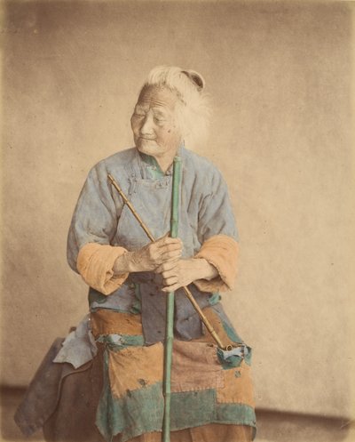 Vanha kerjäläinen, 1870-luku. tekijältä Baron Raimund von Stillfried