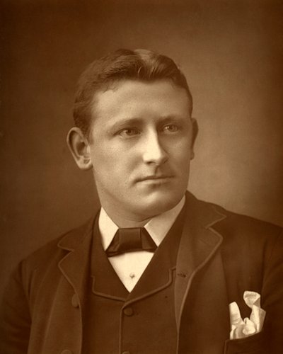 Austin Brereton, brittiläinen kirjailija, 1886 tekijältä Barraud
