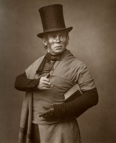 Brittiläinen näyttelijä Felix Morris in One Change, 1886. tekijältä Barraud