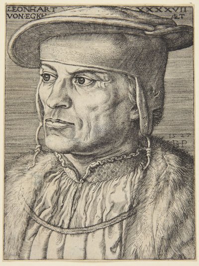 Kansleri Leonard von Eck tekijältä Barthel Beham