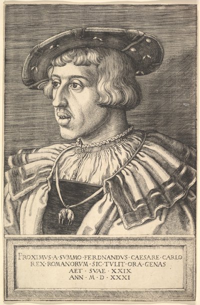 Keisari Ferdinand I, 1500-luku. tekijältä Barthel Beham