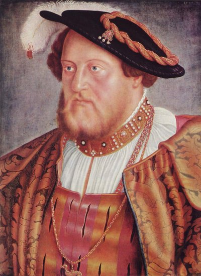 Saksa: Ottheinrichin, Pfalzin prinssin muotokuva Ottheinrichin, Pfalzin prinssin muotokuva tekijältä Barthel Beham