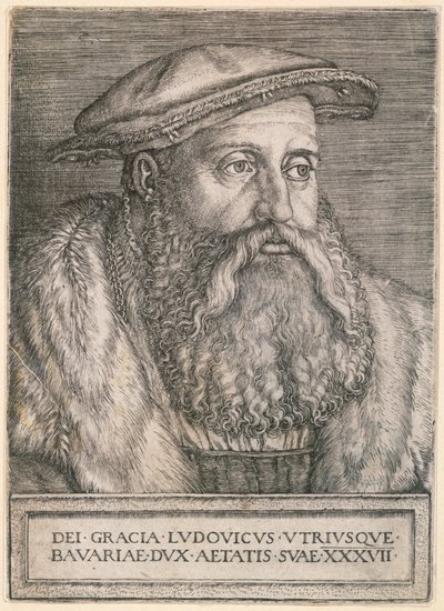 Baijerin herttua Ludvig tekijältä Barthel Beham