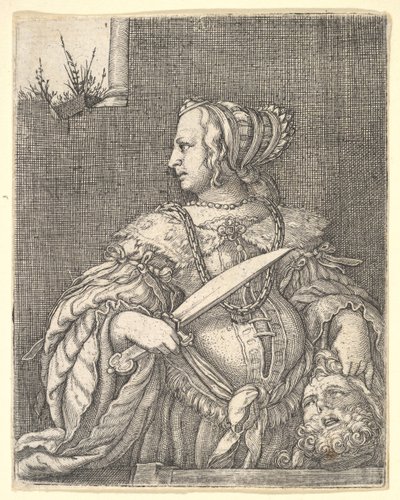 Judith, n. 1526. tekijältä Barthel Beham