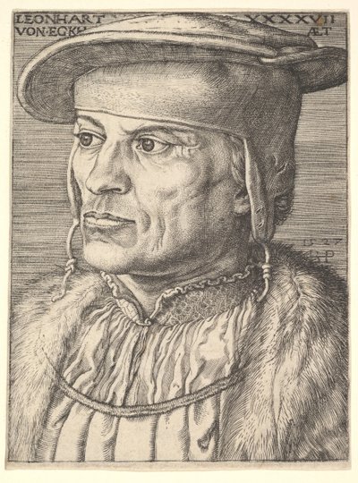 Leonard of Eckh, 1527. tekijältä Barthel Beham