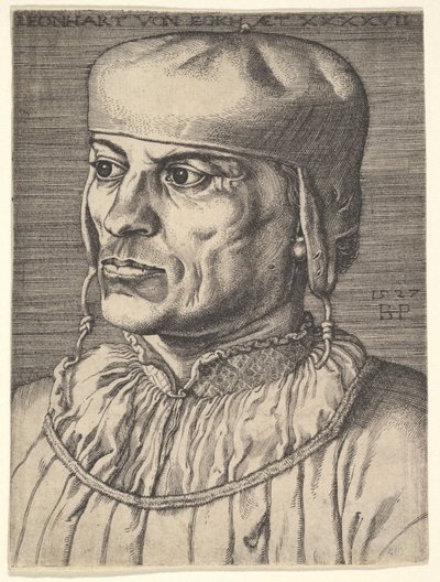 Leonhart von Eck tekijältä Barthel Beham
