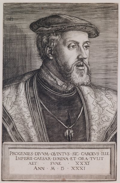 Charles Quintin muotokuva tekijältä Barthel Beham