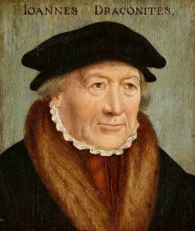 Johannes Draconitesin muotokuva tekijältä Bartholomaeus Bruyn the Elder