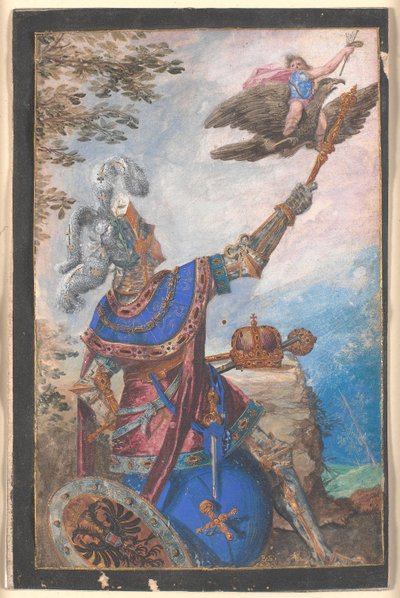 Allegoria maalauksesta Habsburgien talon alla tekijältä Bartholomäus Strobel d.Y.
