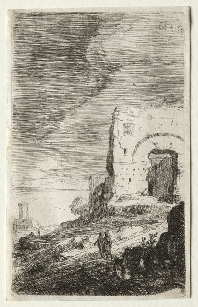 Caracallan kylpylät tekijältä Bartholomeus Breenberg