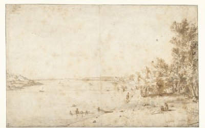 Braccianon herttua Lago di Braccianossa tekijältä Bartholomeus Breenbergh