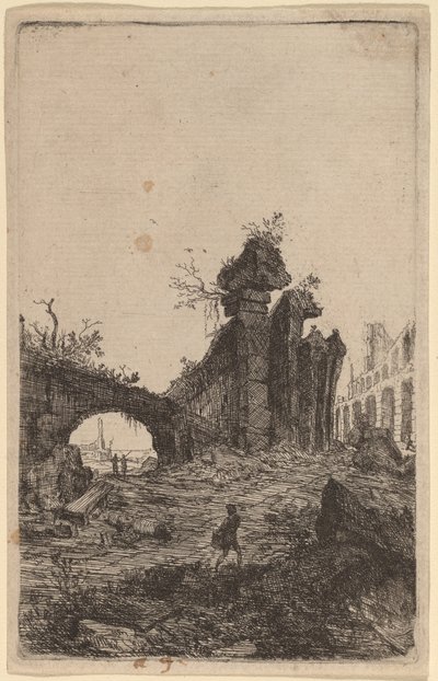 Colosseumin rauniot tekijältä Bartholomeus Breenbergh