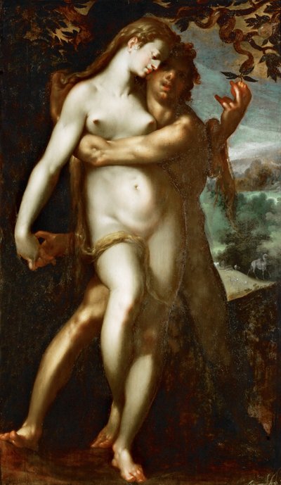Lankeaminen armosta tekijältä Bartholomeus Spranger