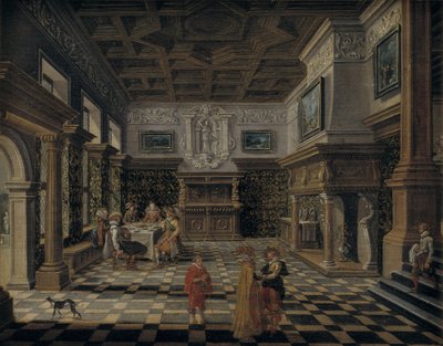Runsas renessanssisisustus ja juhla tekijältä Bartholomeus van Bassen