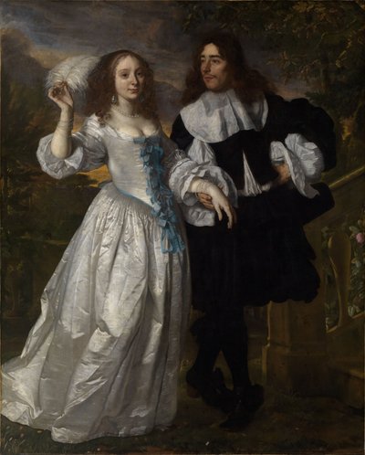 Nuori patriciuspariskunta tekijältä Bartholomeus van der Helst