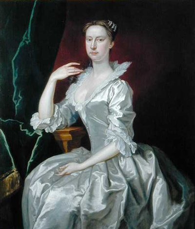 Rouva Elizabeth Ingramin muotokuva (öljy kankaalle) tekijältä Bartholomew Dandridge