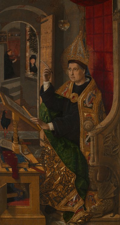 Pyhä Augustinus, 147785. tekijältä Bartolomé Bermejo