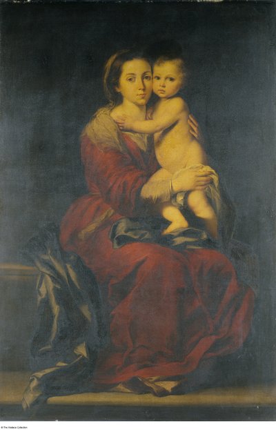 Bartolomé-Esteban Murillon jälkeen - Neitsyt ja lapsi, noin 1660 - noin 1699. tekijältä Bartolomé Esteban Murillo