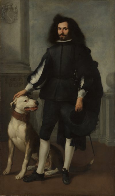 Don Andrés de Andrade ja Cal, n. 1665-72. tekijältä Bartolomé Esteban Murillo