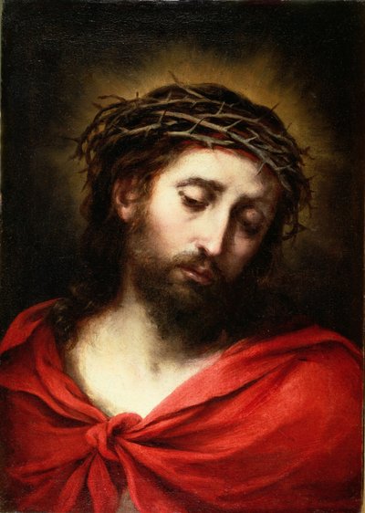 Ecce Homo eli kärsivä Kristus, 1660-70 tekijältä Bartolomé Esteban Murillo
