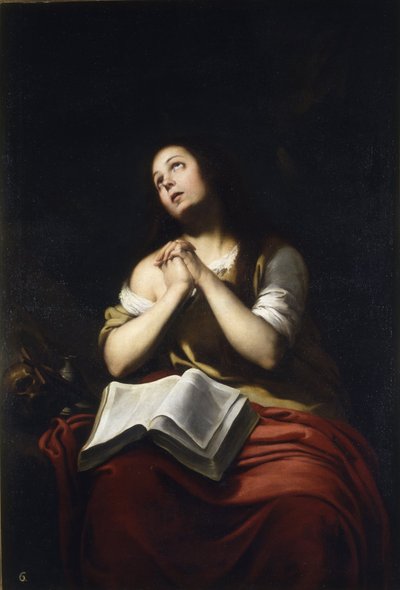 La Magdalena tekijältä Bartolomé Esteban Murillo