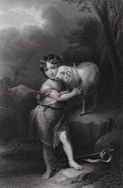 Infant St John tekijältä Bartolomé Esteban Murillo
