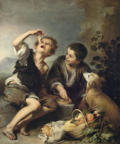 Piiraansyöjät tekijältä Bartolomé Esteban Murillo