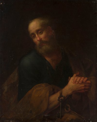 Pyhä Pietari tekijältä Bartolomé Esteban Murillo