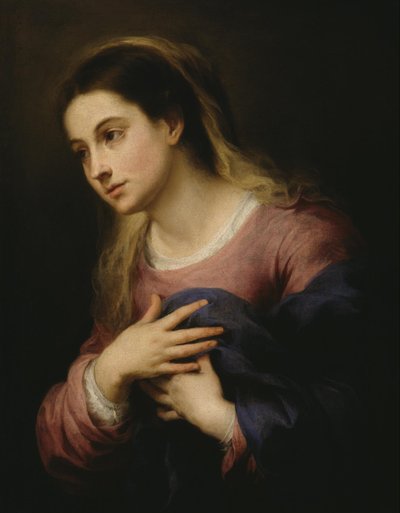 Ilmestyskirjan Neitsyt Maria tekijältä Bartolomé Esteban Murillo