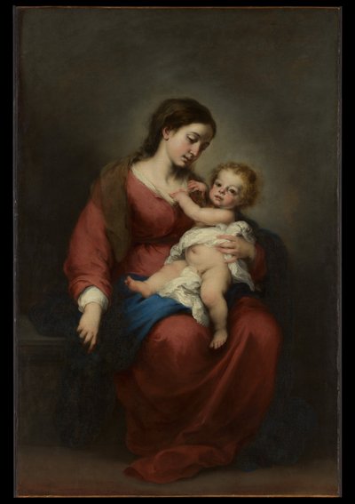 Neitsyt ja Lapsi tekijältä Bartolomé Esteban Murillo