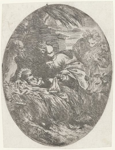 Kristuksen syntymä tekijältä Bartolomeo Biscaino