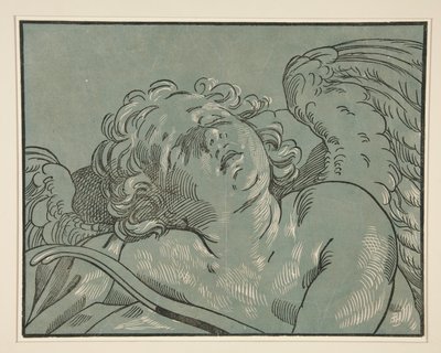 Nukkuva Amor tekijältä Bartolomeo Coriolano