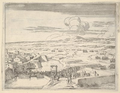 Muutaman päivän piirityksen jälkeen Ranskan armeijan kanssa Francesco I d