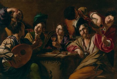 Juominen ja musiikkijuhlat tekijältä Bartolomeo Manfredi
