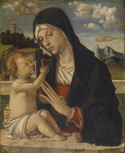 Madonna ja lapsi tekijältä Bartolomeo Montagna