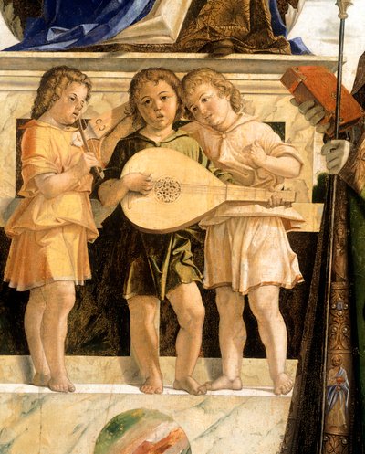 Madonna ja lapsi valtaistuivat pyhien Johannes Kastajan, Bartolomew