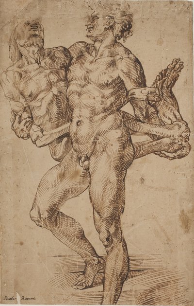 Aeneas ja Anchises [?] tekijältä Bartolomeo Passarotti