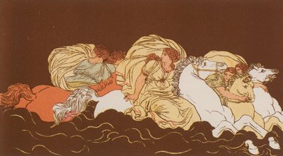 Cloelia ja hänen seuralaisensa tekijältä Bartolomeo Pinelli