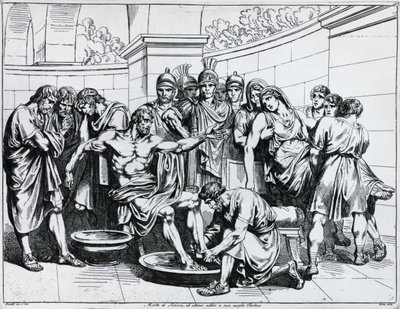Senecan kuolema, Bartolomeo Pinellin (1781-1835) kaiverrus Istoria dell