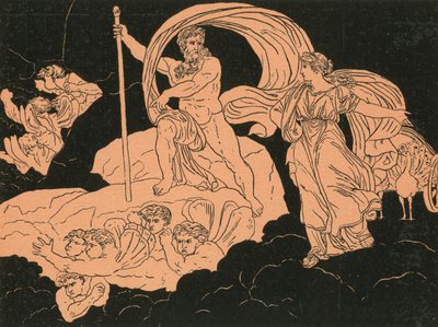 Juno ja Aeolus tekijältä Bartolomeo Pinelli