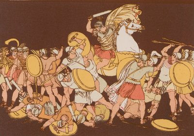 P Decius Mus omistautumassa maansa puolesta tekijältä Bartolomeo Pinelli