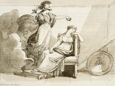 Minervan kaunistama Penelope tekijältä Bartolomeo Pinelli