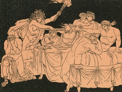 Fury at the Feast tekijältä Bartolomeo Pinelli