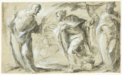 Pietarin ja Andreaksen kutsumus tekijältä Bartolomeo Salvestrini